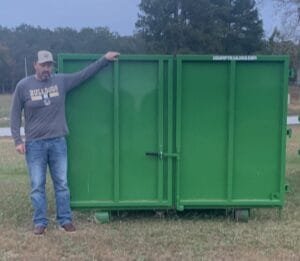 Residential dumpster