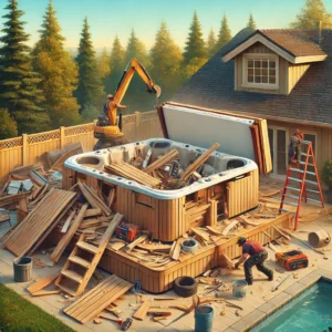 Hot Tub and jacuzzi Removal