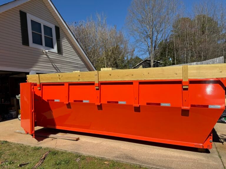 20 yard dumpster