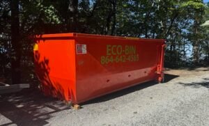 25 yard Dumpster Six Mile Mountain